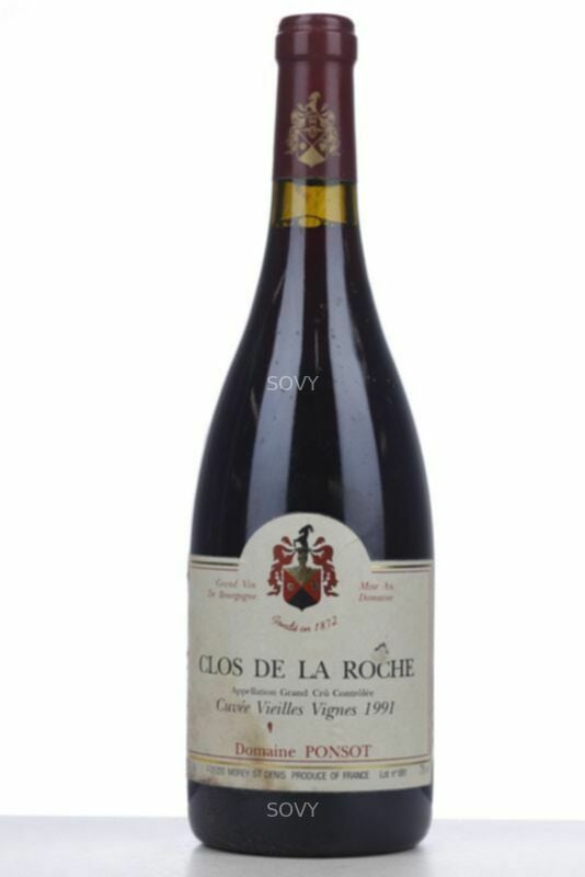 Ponsot Clos De La Roche Cuvee Vieille Vignes Grand Cru, 1991