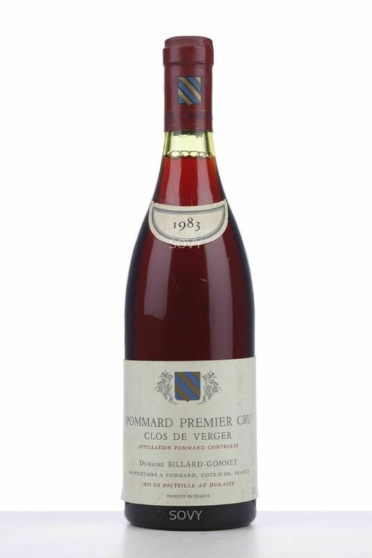 Billard Gonnet Pommard Clos De Verger, 1983