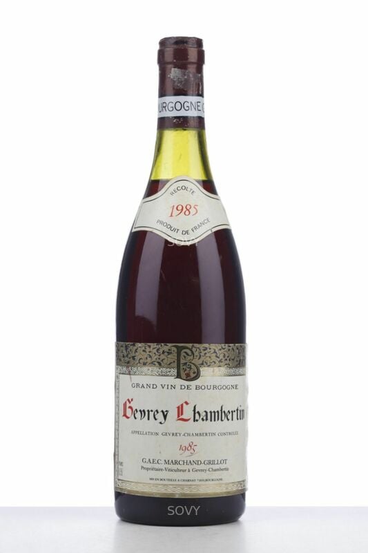 Marchand Grillot Gevrey Chambertin, 1985
