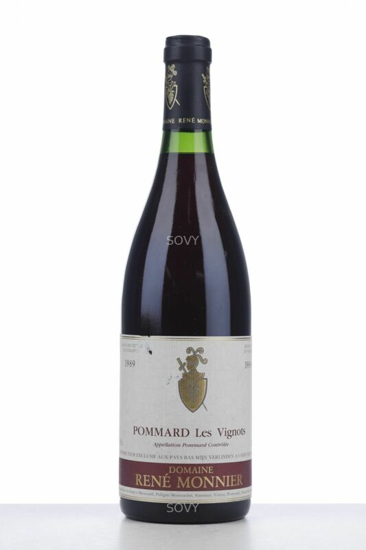 Rene Monnier Pommard Les Vignots, 1989