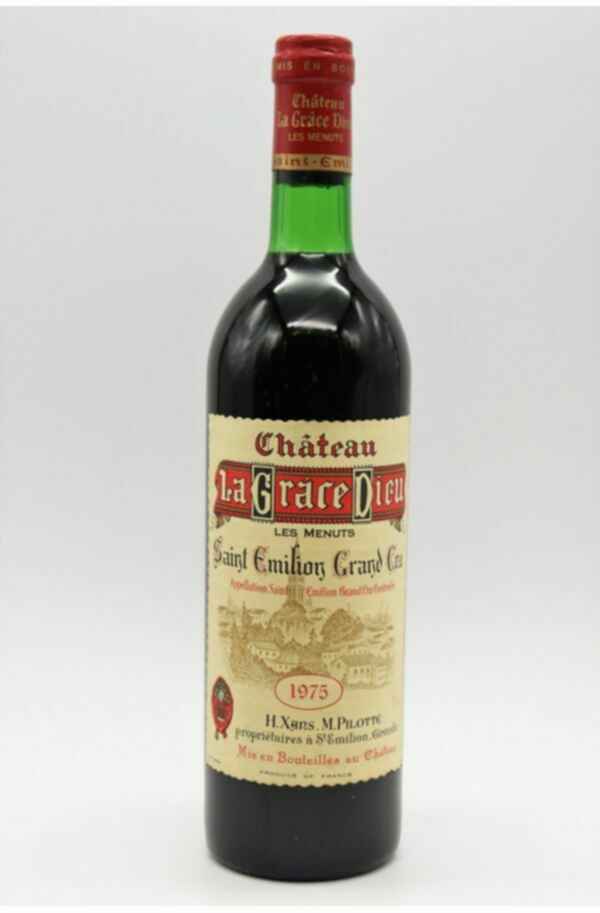 Chateau Grace Dieu Les Menuts, 1975