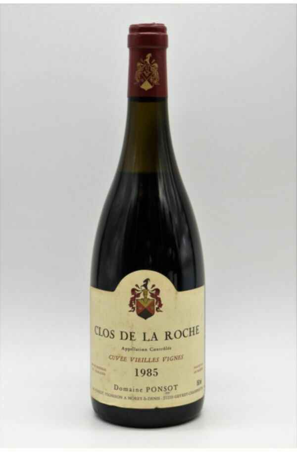 Ponsot Clos De La Roche Vieilles Vignes Grand Cru 1985