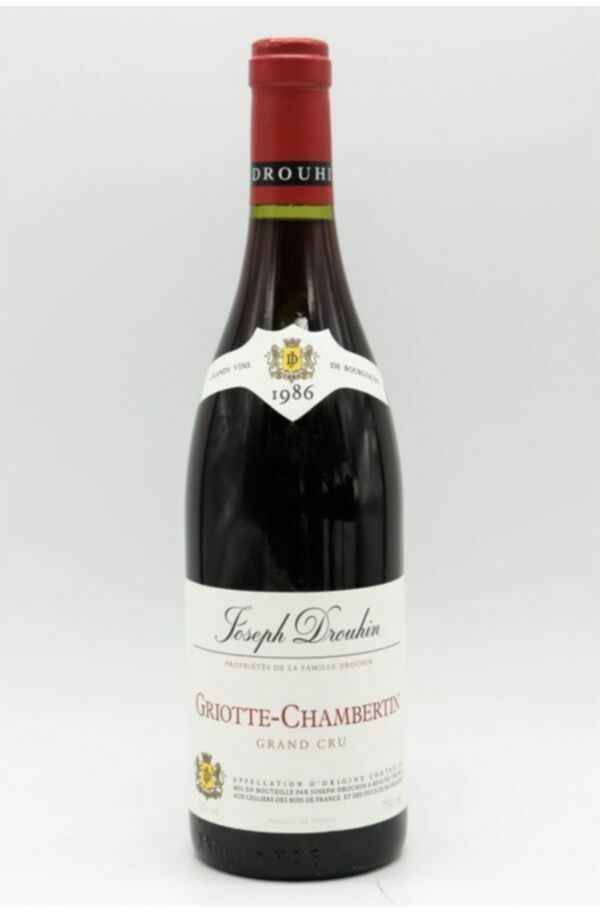 Joseph Drouhin Griotte Chambertin Grand Cru 1986