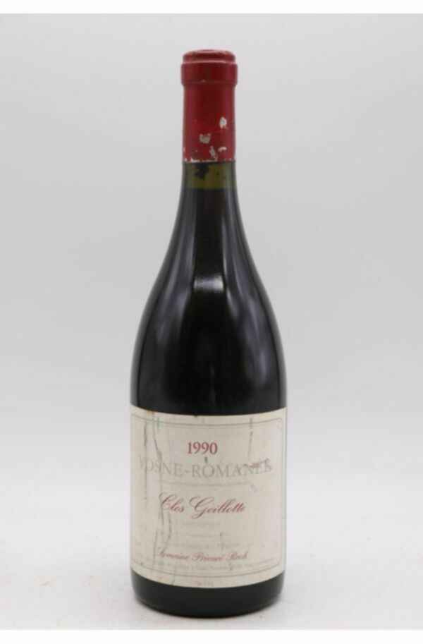 Prieure Roch Vosne Romanee Clos Goillotte 1990