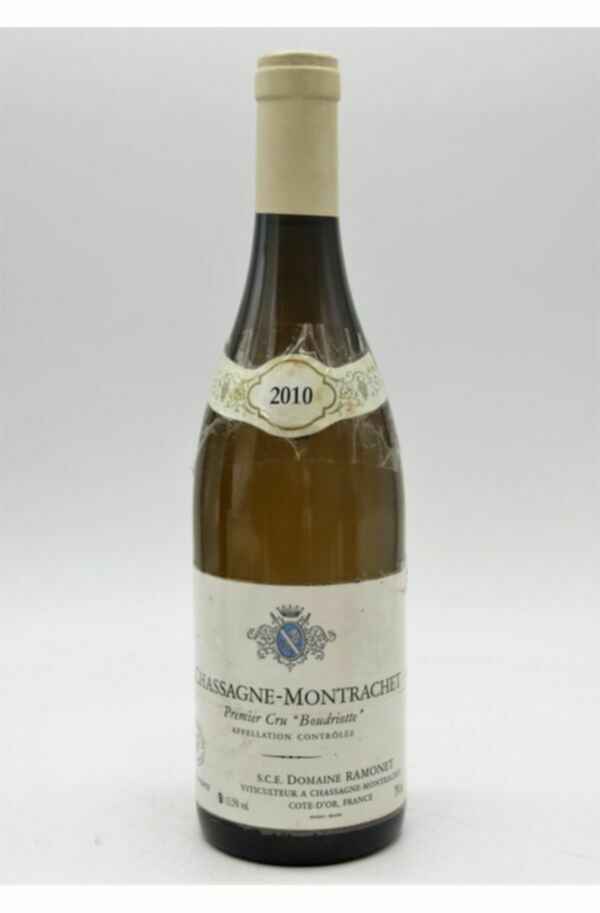 Ramonet Chassagne Montrachet Les Boudriottes Blanc 1er Cru 2010