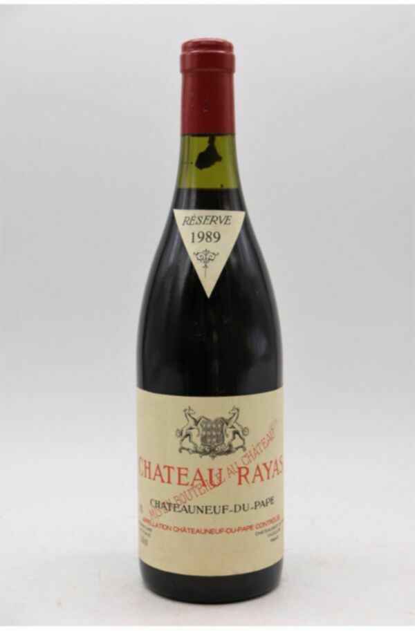 Rayas  Chateauneuf Du Pape Reserve 1989