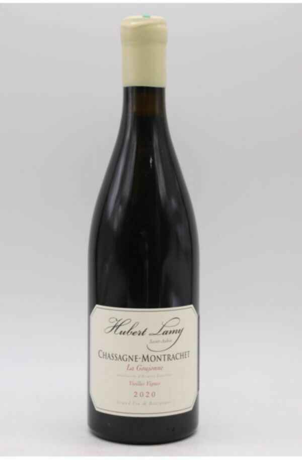 Hubert Lamy Chassagne Montrachet La Goujonne Vieilles Vignes Rouge 1er Cru 2020