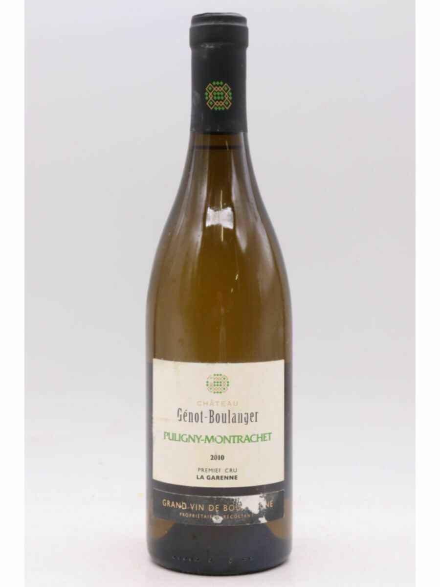 Genot Boulanger Puligny Montrachet La Garenne 1er Cru 2010