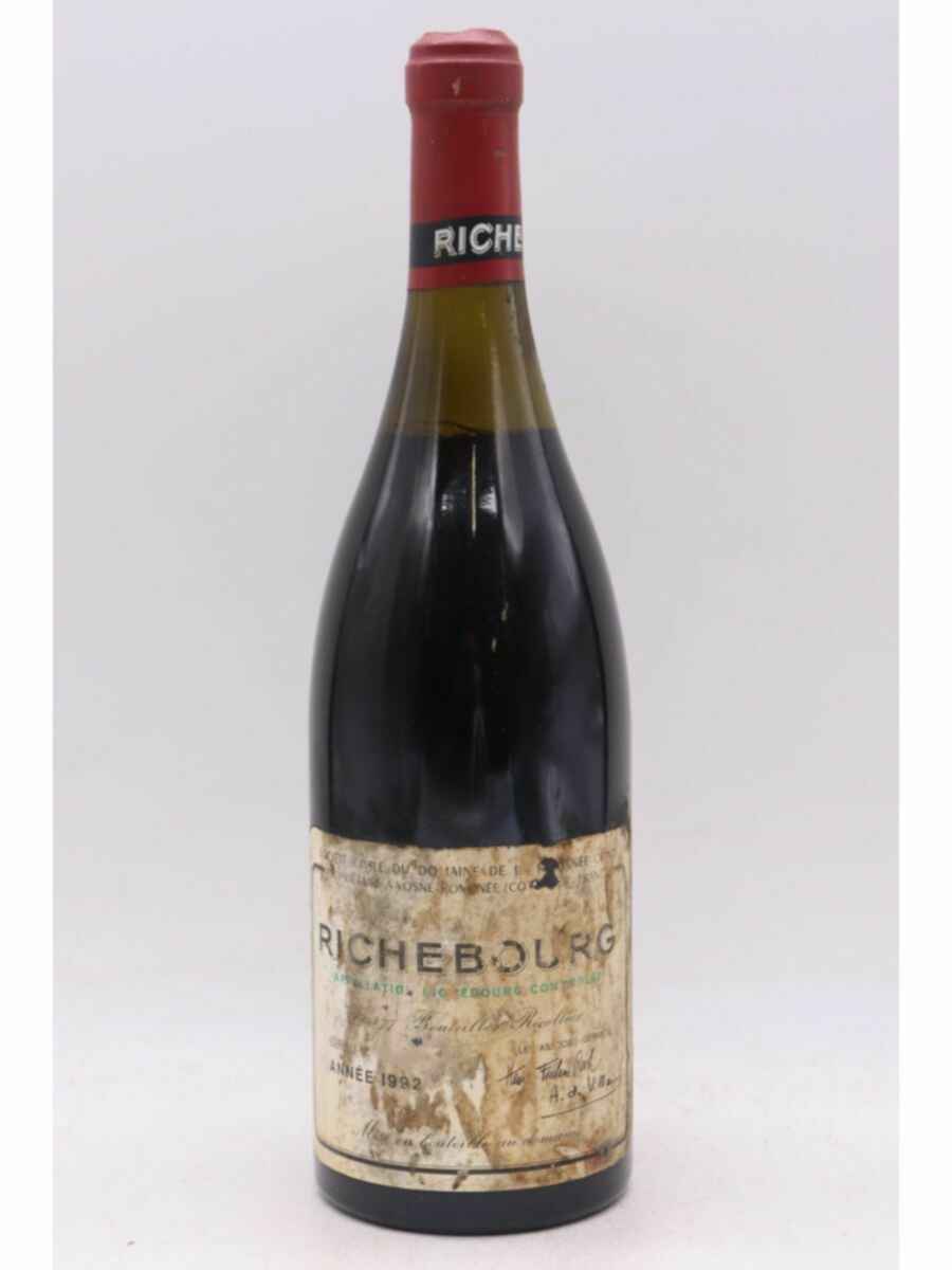 De La Romanee Conti Richebourg Grand Cru 1992
