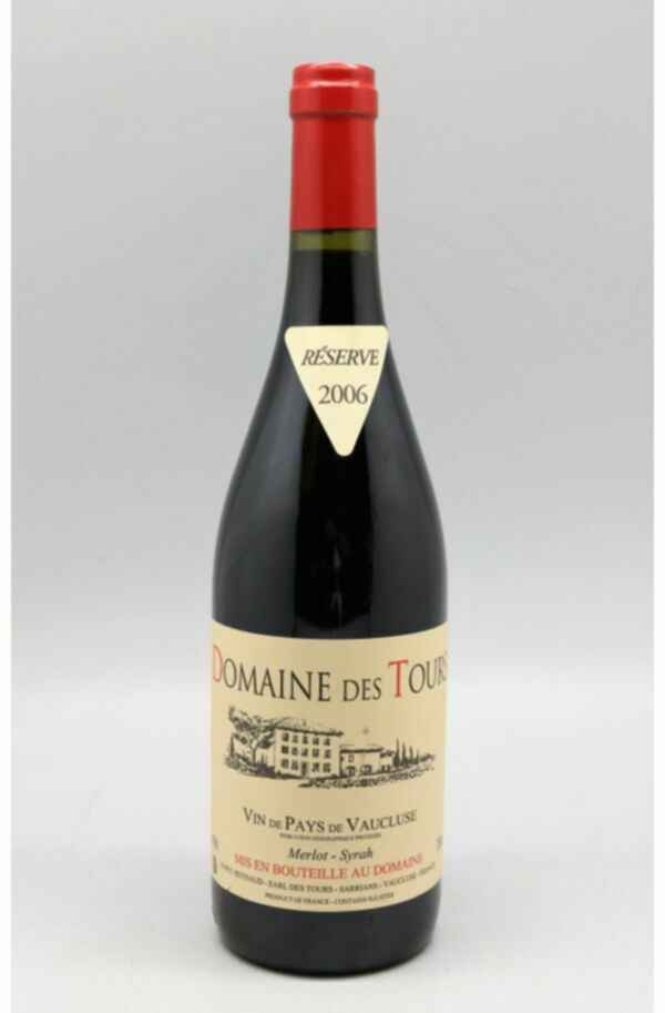 Rayas Domaine Des Tours Vaucluse Merlot-syrah Reserve 2006