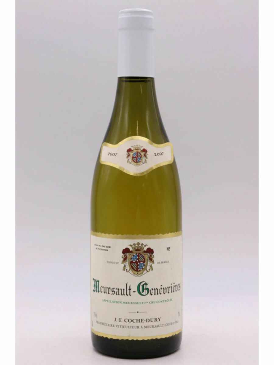 Coche Dury Meursault Genevrieres 1er Cru 2007