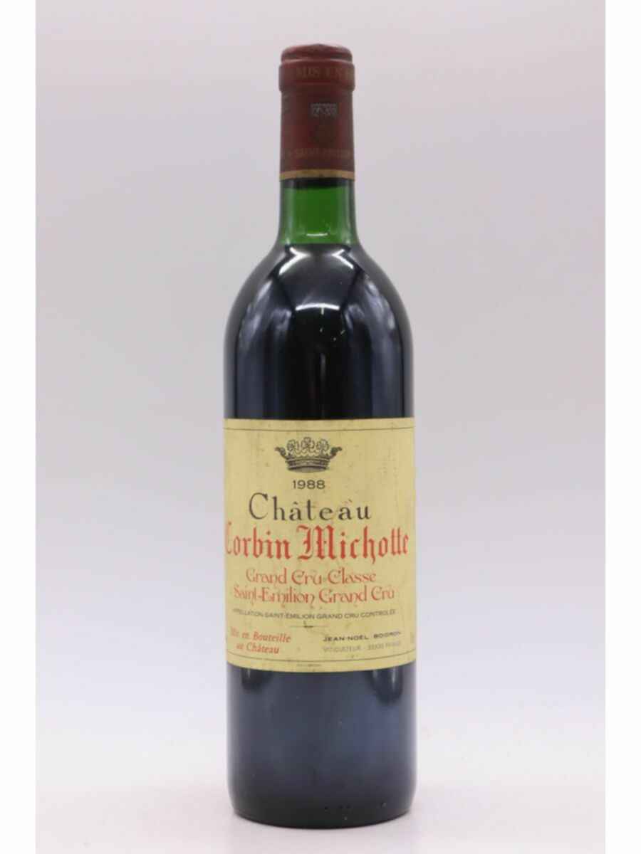 Chateau Corbin Michotte 1988