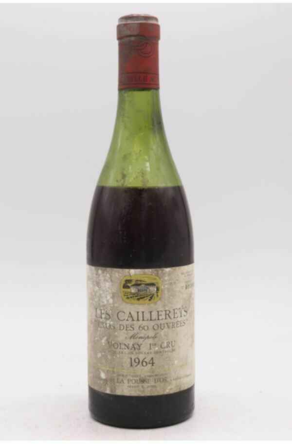 La Pousse D'or Volnay Caillerets Clos Des 60 Ouvrees 1er Cru 1964