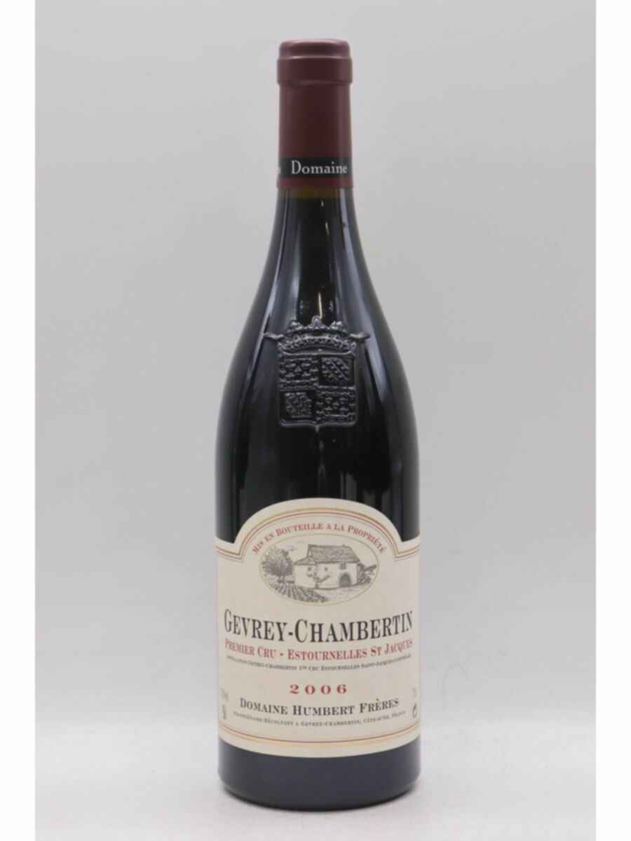 Humbert Freres Gevrey Chambertin Estournelles St Jacques 1er Cru 2006