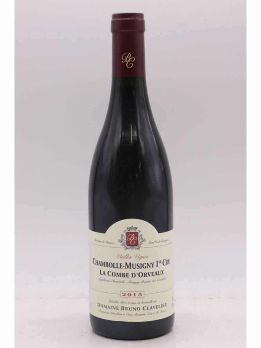 Bruno Clavelier Chambolle Musigny La Combe D'orveaux Vieilles Vignes 1er Cru 2013