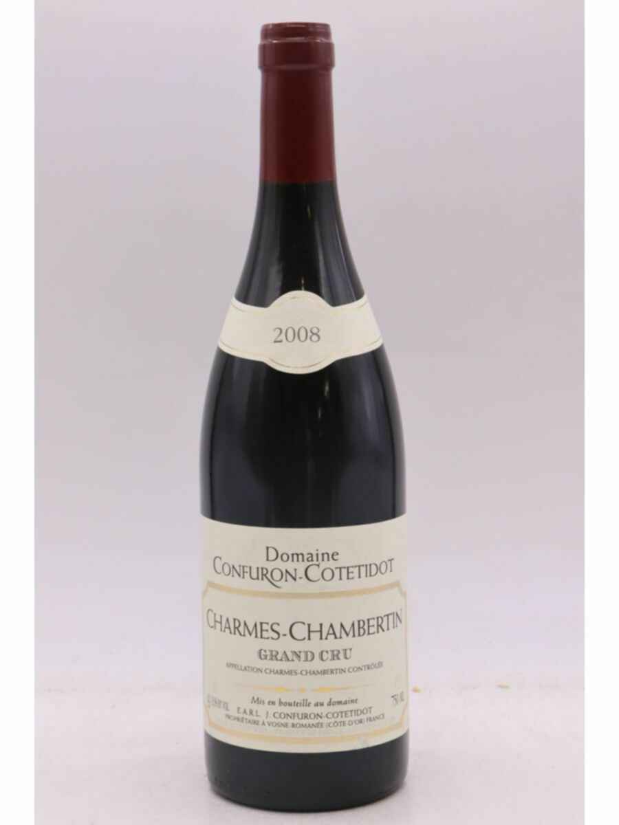 Confuron Cotetidot Charmes Chambertin Grand Cru 2008