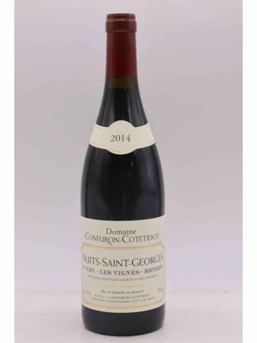 J Confuron Cotetidot Nuits St Georges Les Vignes Rondes 2014