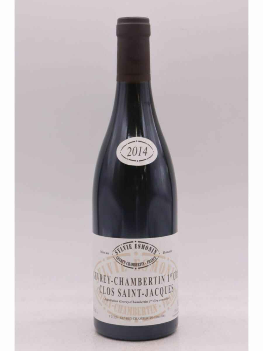 Sylvie Esmonin Gevrey Chambertin Clos St Jacques 1er Cru 2014