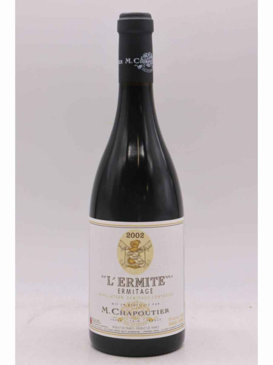 M.chapoutier L'ermite Ermitage Rouge 2002