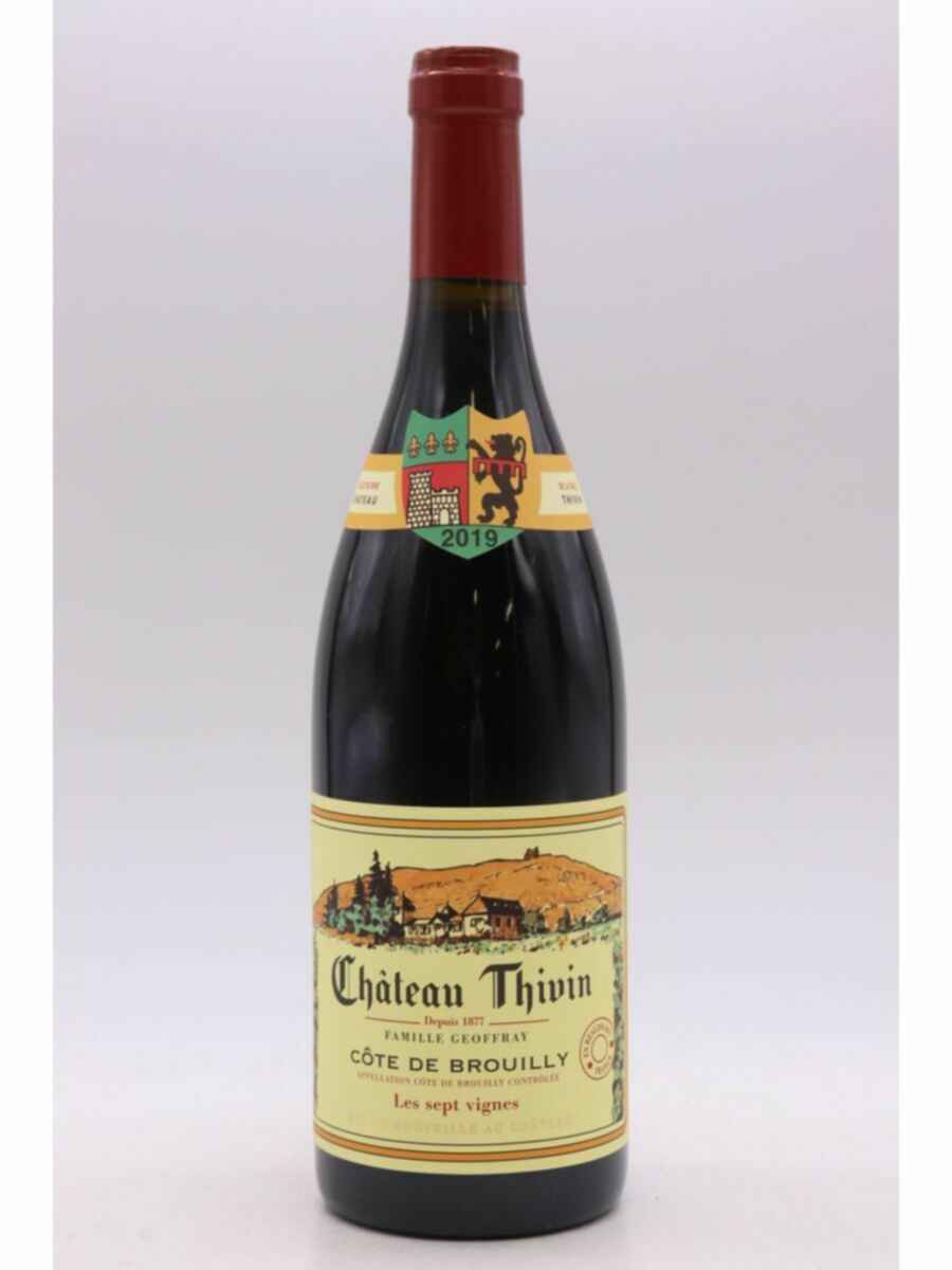 Chateau Thivin Cote De Brouilly Les 7 Vignes, 2019