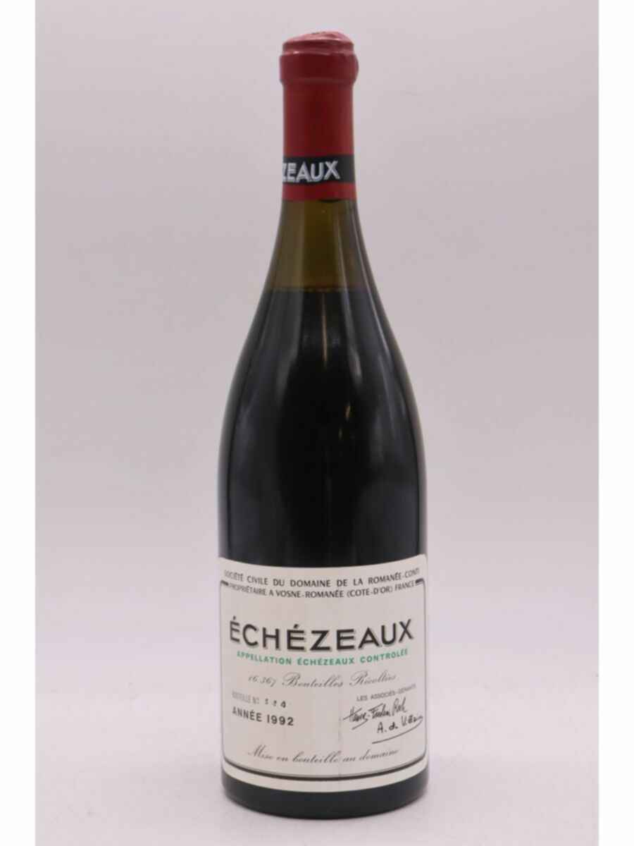 De La Romanee Conti Echezeaux Grand Cru 1992