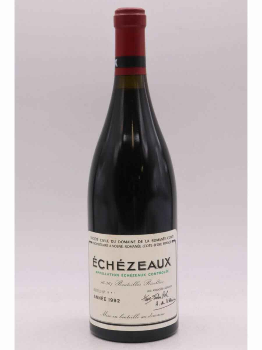 De La Romanee Conti Echezeaux Grand Cru 1992