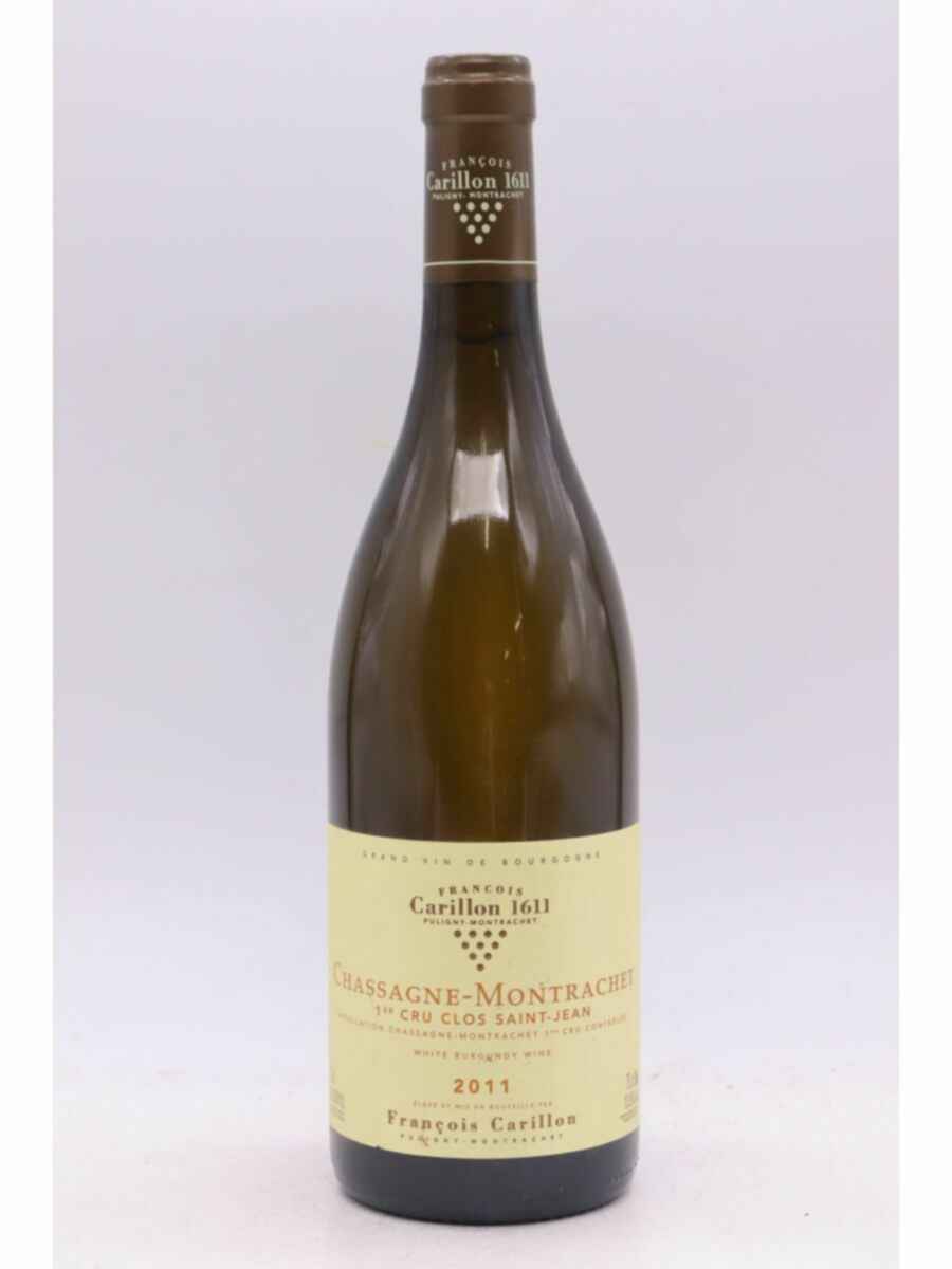 François Carillon Chassagne Montrachet 1er Cru Clos Saint Jean 2011