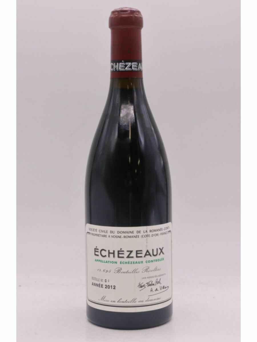 De La Romanee Conti Echezeaux Grand Cru 2012