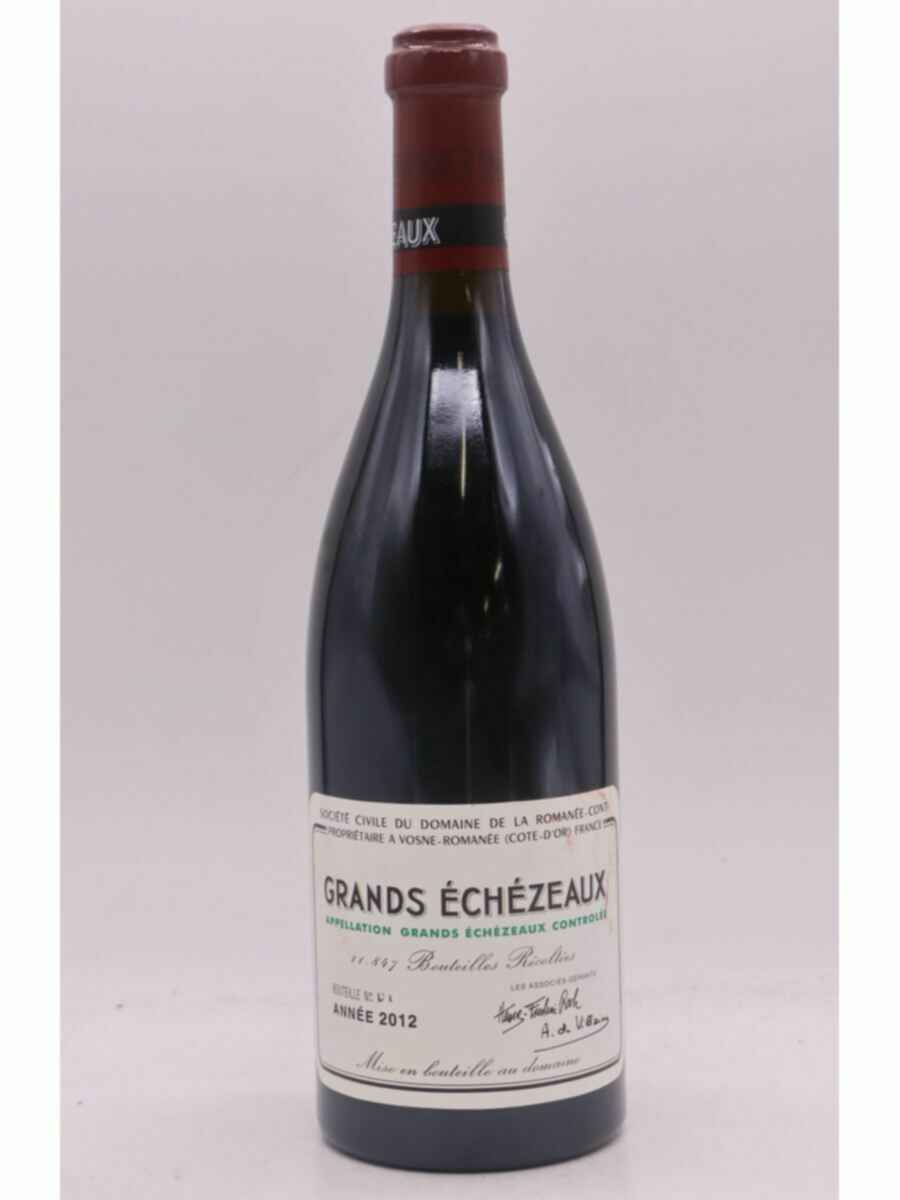 De La Romanee Conti Grands Echezeaux Grand Cru 2012