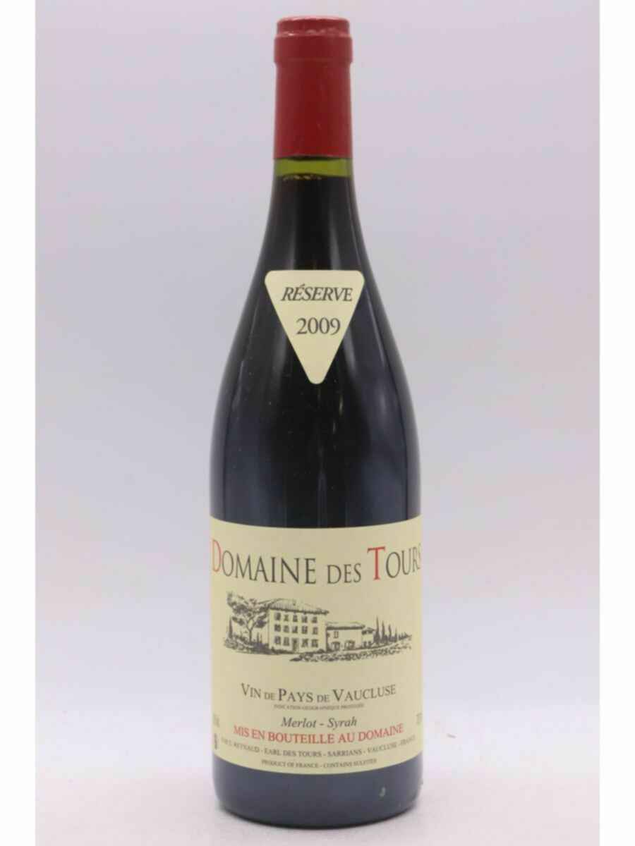 Rayas Domaine Des Tours Vaucluse Merlot-syrah Reserve 2009