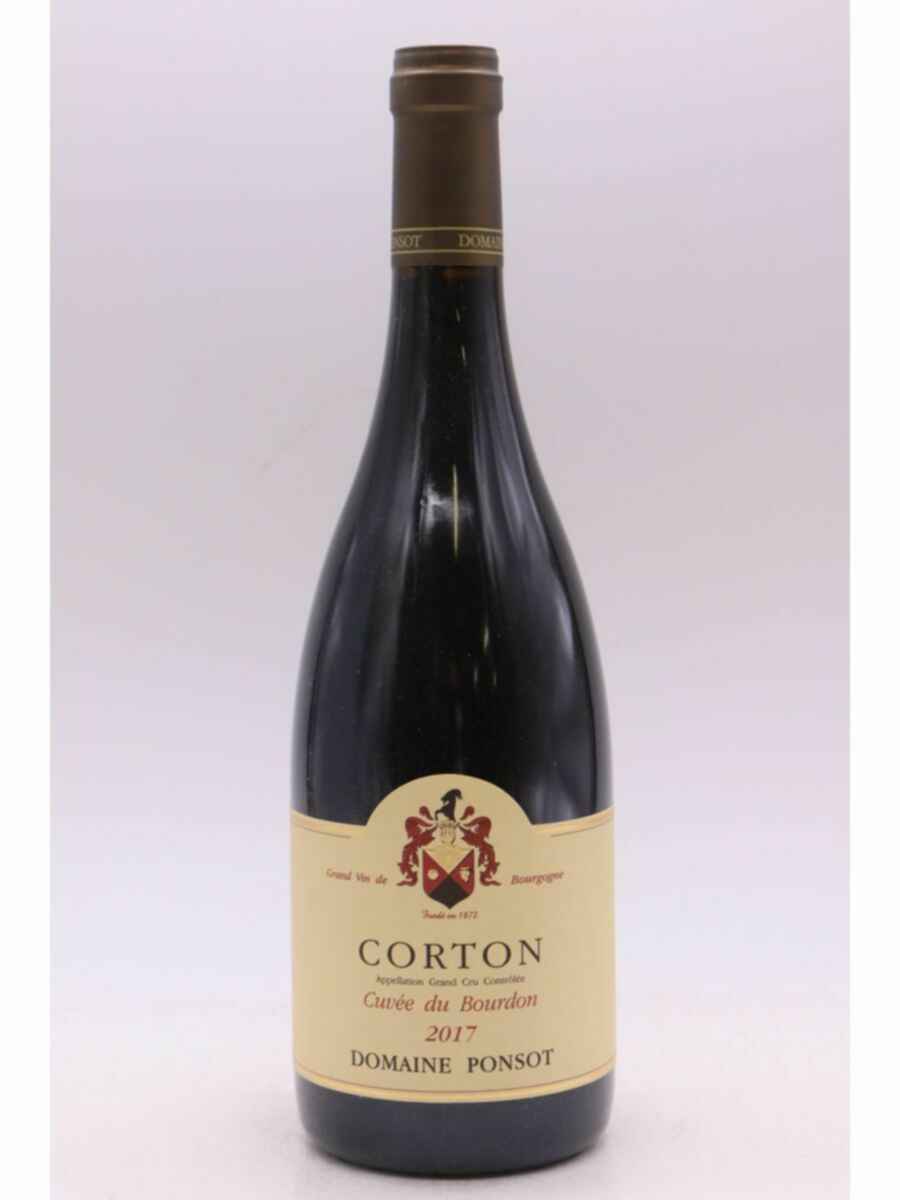 Ponsot Corton Cuvee Du Bourdon Grand Cru 2017