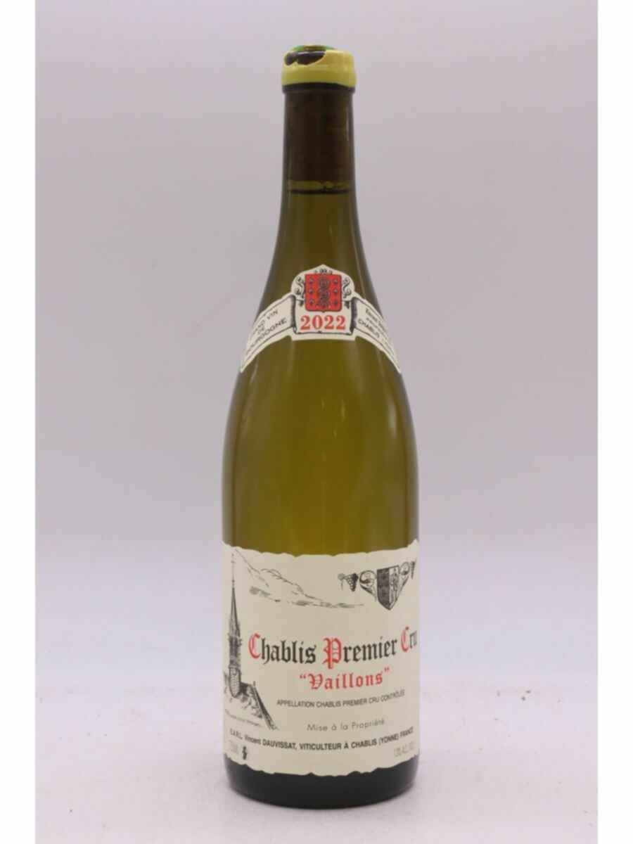 Vincent Dauvissat Chablis Vaillons 1er Cru 2022