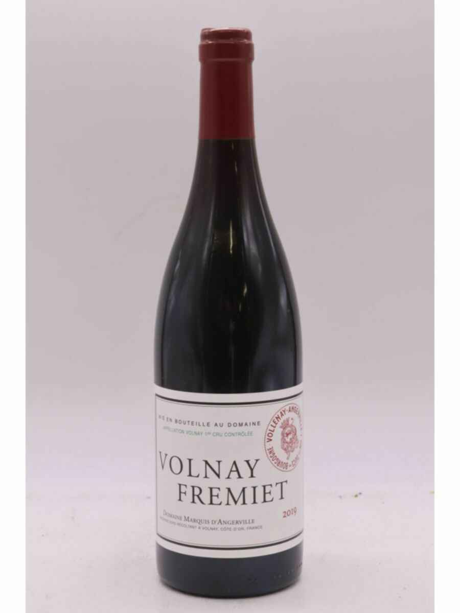 Marquis D'angerville Volnay Fremiets 1er Cru 2019