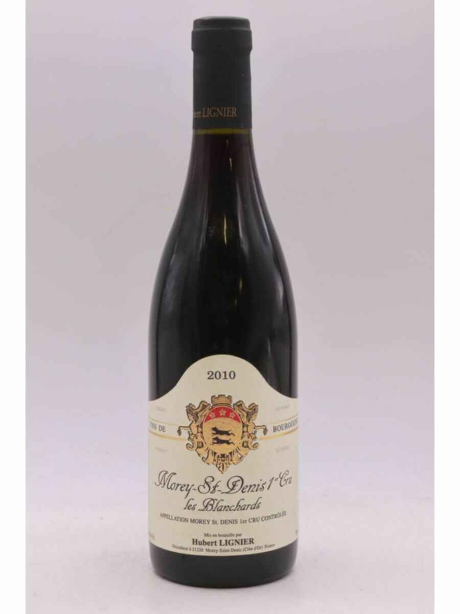 Hubert Lignier Morey Saint Denis Les Blanchards 1er Cru 2010