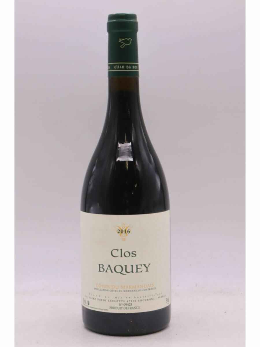 Elian Da Ros Clos Bacquey 2016