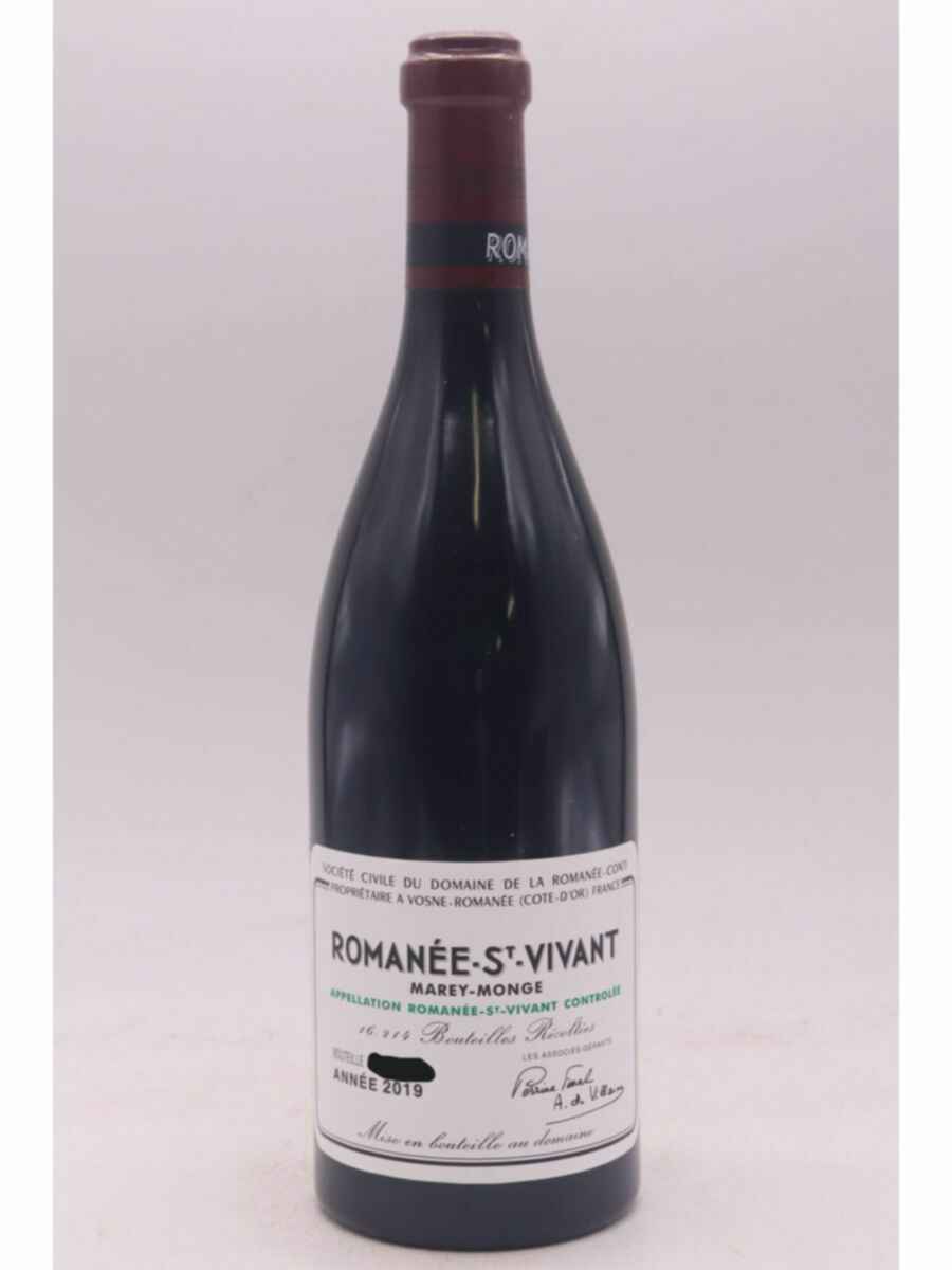 De La Romanee Conti Romanee Saint Vivant Grand Cru 2019