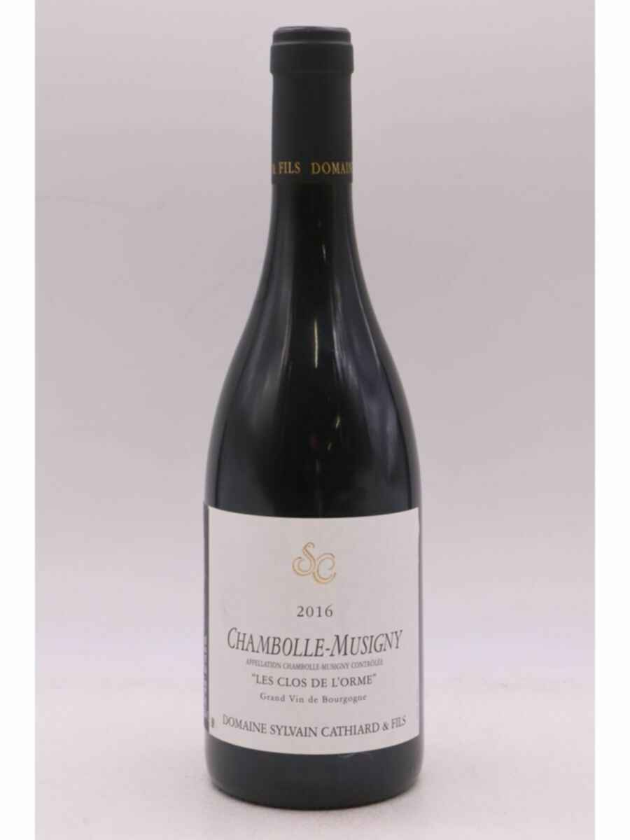 Sylvain Cathiard Chambolle Musigny Les Clos De L'orme 2016