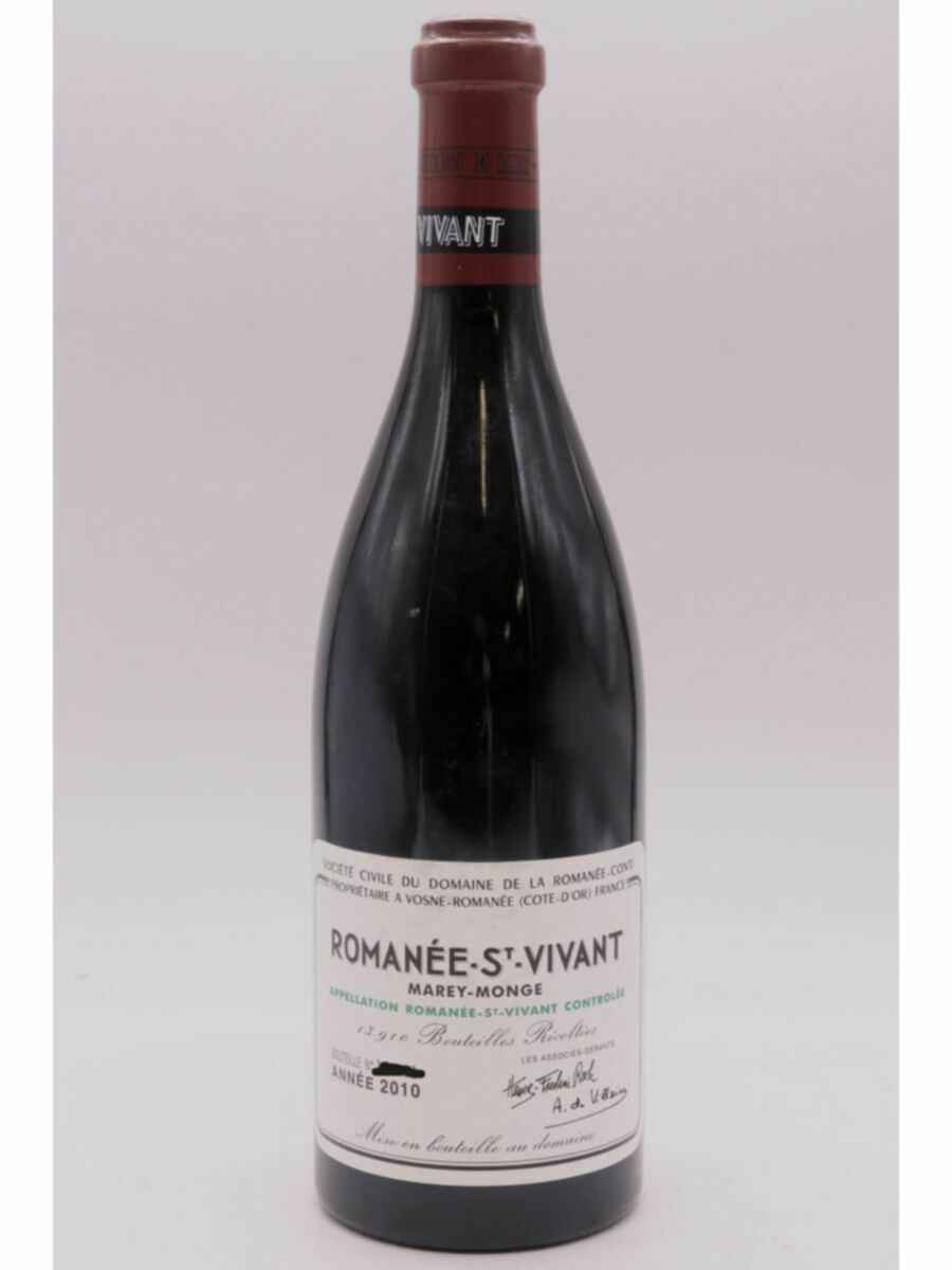 De La Romanee Conti Romanee Saint Vivant Grand Cru 2010