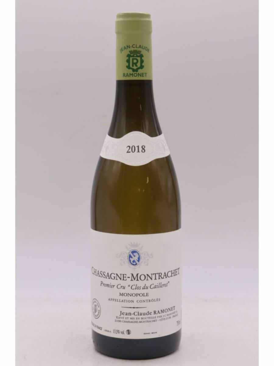 Ramonet Chassagne Montrachet Clos Du Cailleret Monopole 1er Cru 2018