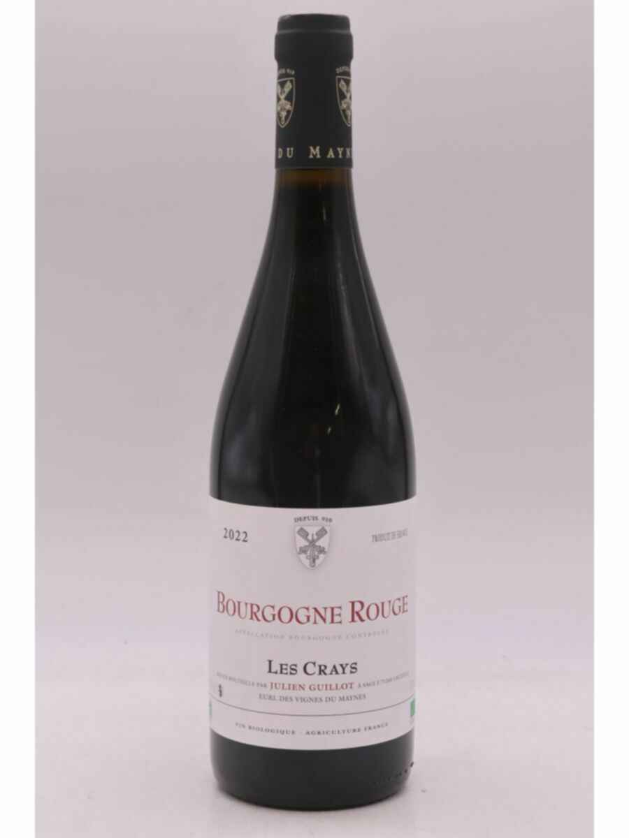 Clos Des Vignes Du Maynes Bourgogne Rouge Les Crays Bourgogne Rouge 2022