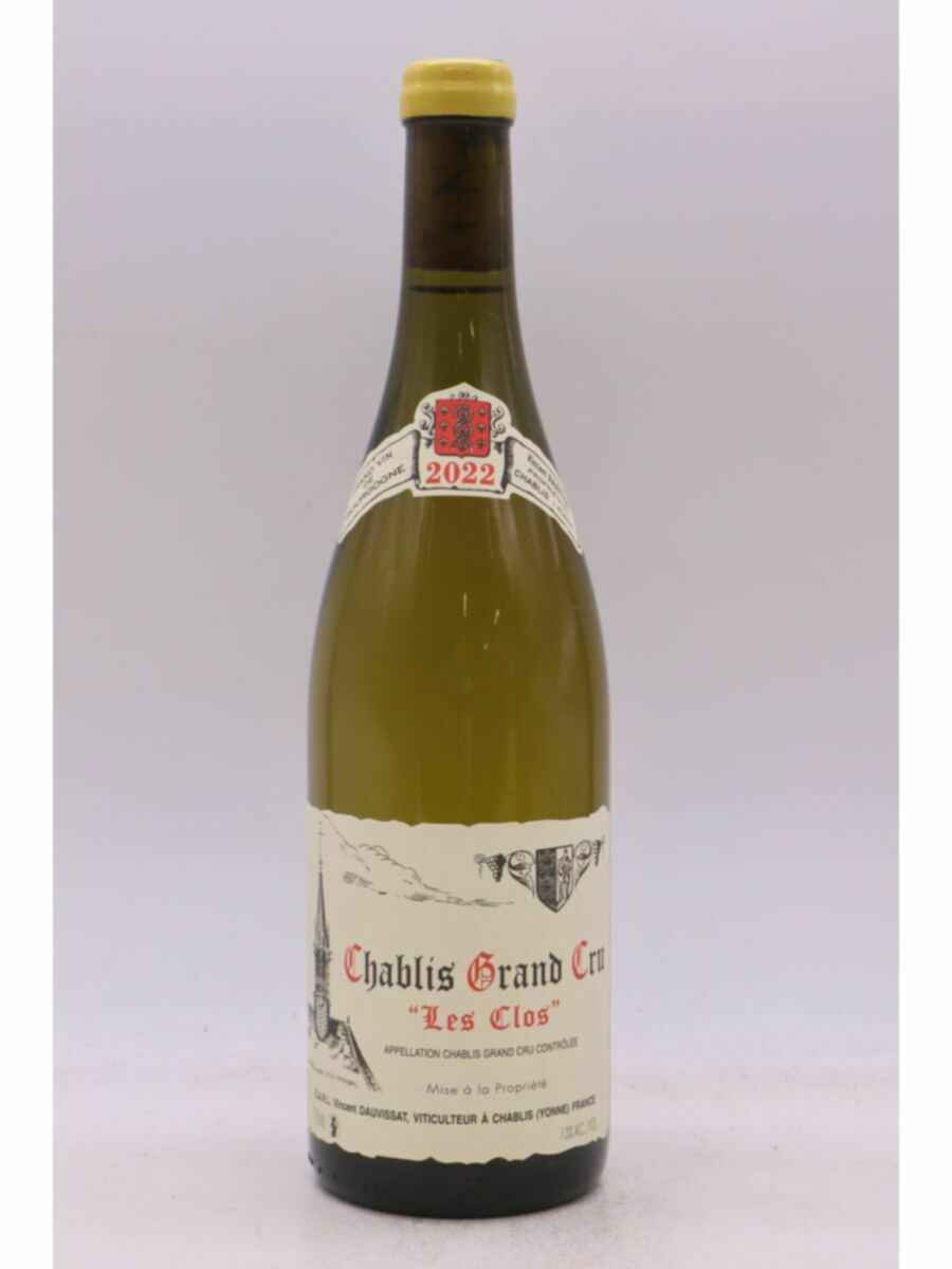 Vincent Dauvissat Chablis Les Clos Grand Cru 2022