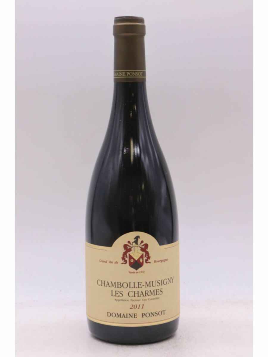 Ponsot Chambolle Musigny Les Charmes 1er Cru 2011