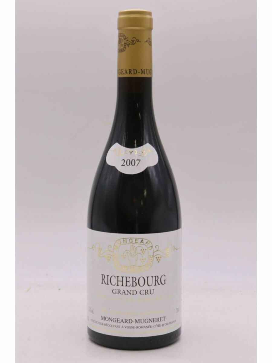 Mongeard Mugneret Richebourg Grand Cru 2007