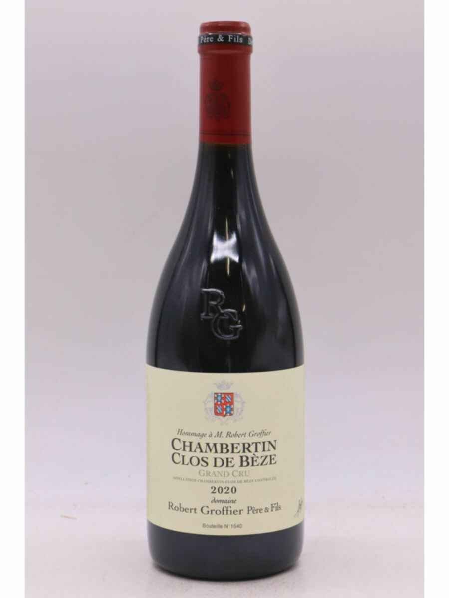 Robert Groffier Chambertin Clos De Beze Grand Cru 2020