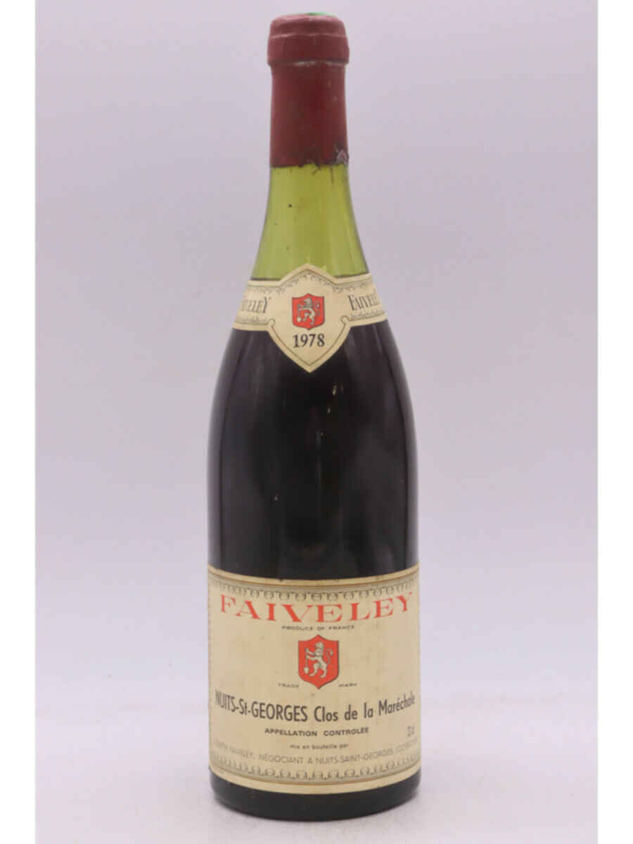 Faiveley Nuits Saint-georges Clos De La Marechale 1er Cru 1978