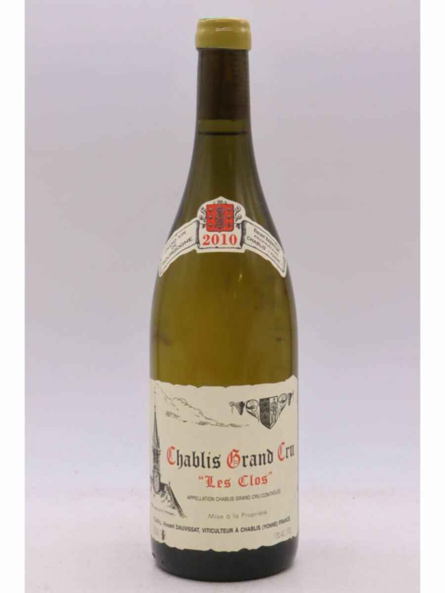 Vincent Dauvissat Chablis Les Clos Grand Cru 2010