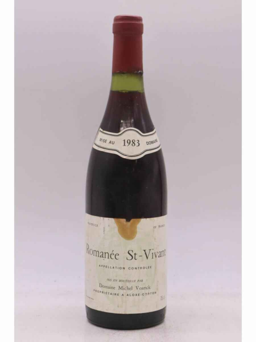 Michel Voarick Romanee Saint Vivant Grand Cru 1983