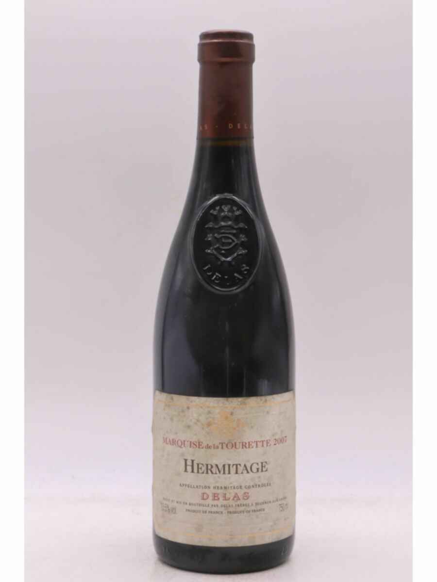 Delas Hermitage Rouge Delas Marquise De La Tourette 2007