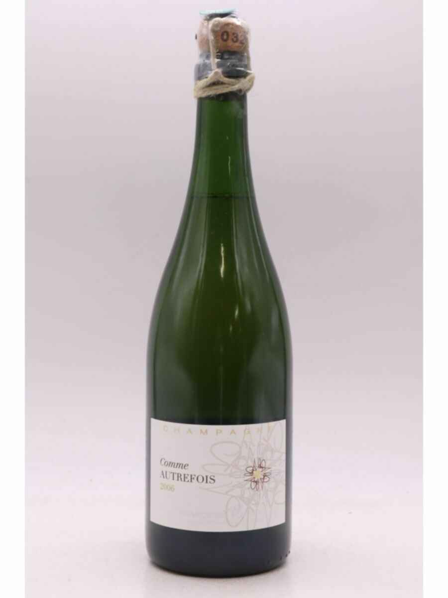 Francoise Bedel Comme Autrefois Blanc De Noirs Brut 2006