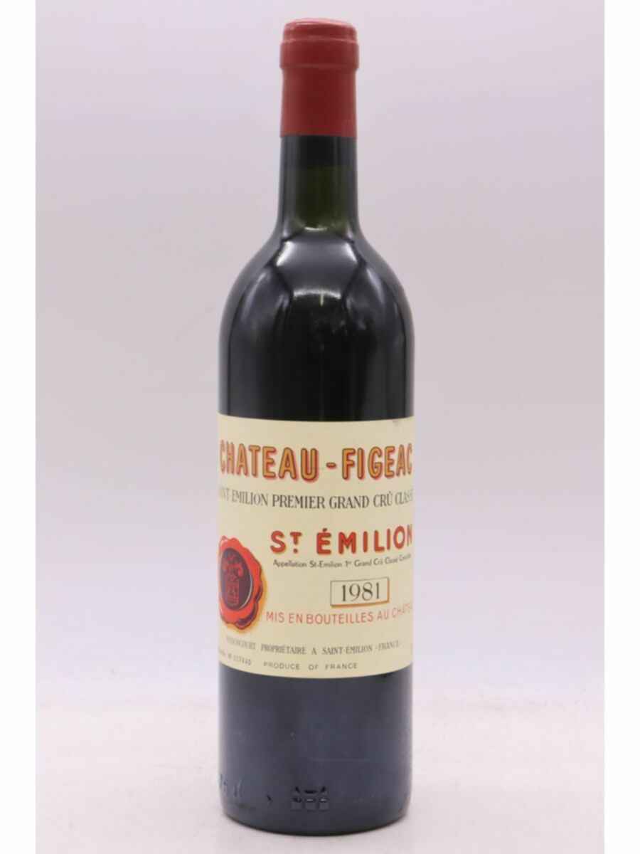 Chateau Figeac 1981